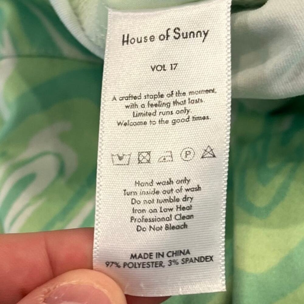 House of Sunny Paradise Pants in Sisi Grass Size 4 - Picture 7 of 11
